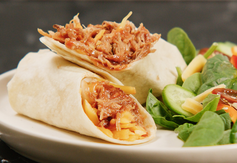 Barbecue Chicken Wrap